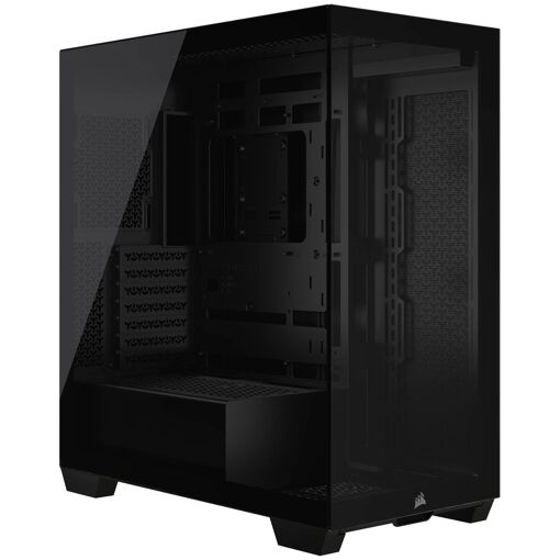 Caja media Corsair 3500X, Negro
