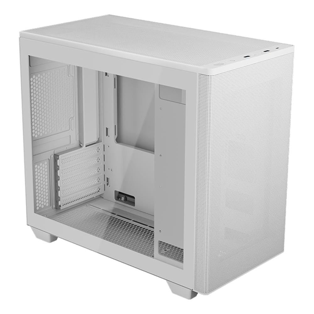 AeroCool Stormfront Mini-g-wt-v1 Case (White, Tempered Glass)