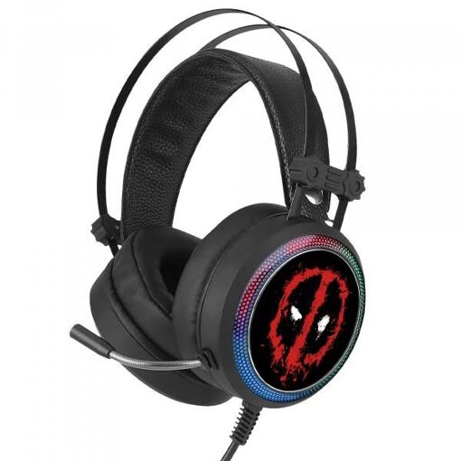 Auricular de juego ERT Group con iluminación LED y micrófono flexible