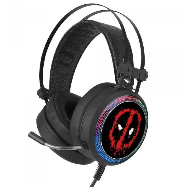 Auricular de juego ERT Group con iluminación LED y micrófono flexible
