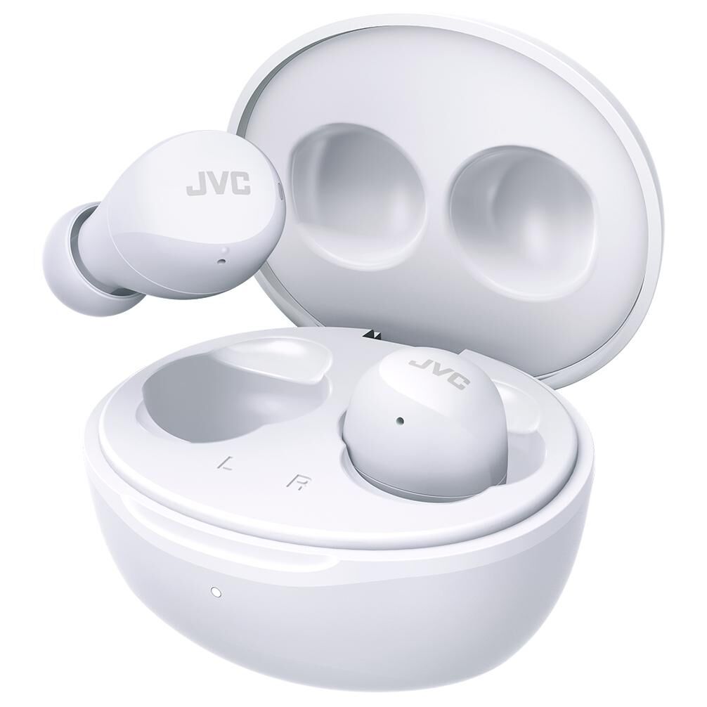 JVC HA-A6T True Wireless Stereo Earbuds (TWS) - Bluetooth Call/Music Headphones, White