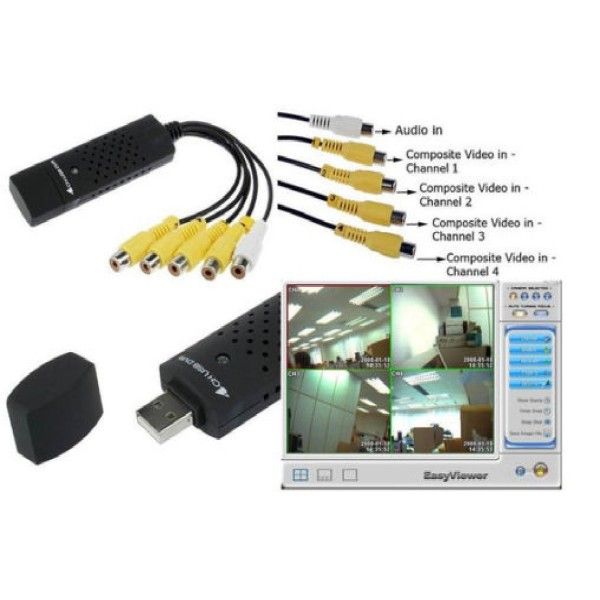 Tarjeta de captura de video USB de 4 canales TrAdE Shop Traesio