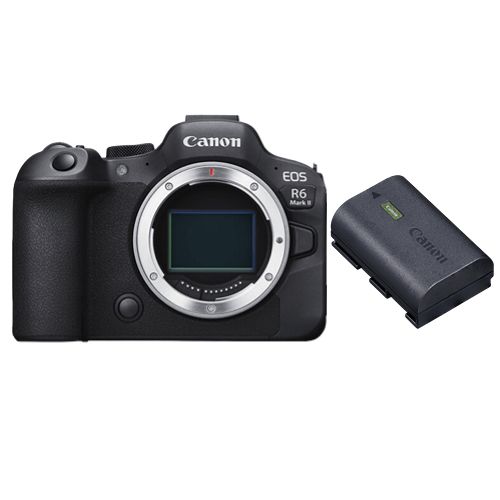 Cámara Canon EOS R6 Mark II con batería LP-E6NH