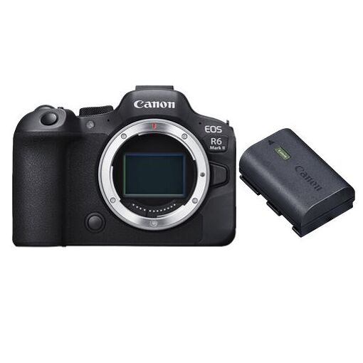 Canon EOS R6 Mark II Camera Body + LP-E6NH Battery