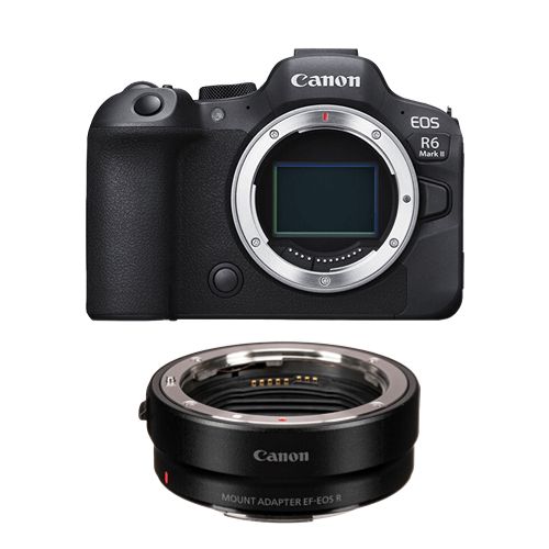Canon EOS R6 Mark II Body + EF-EOS R Adapter