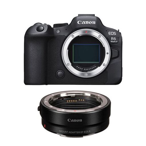 Canon EOS R6 Mark II Body + EF-EOS R Adapter