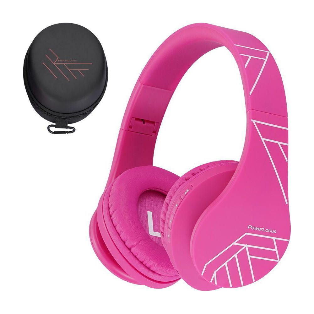 Auricular PowerLocus pwl-p2kids-rosa
