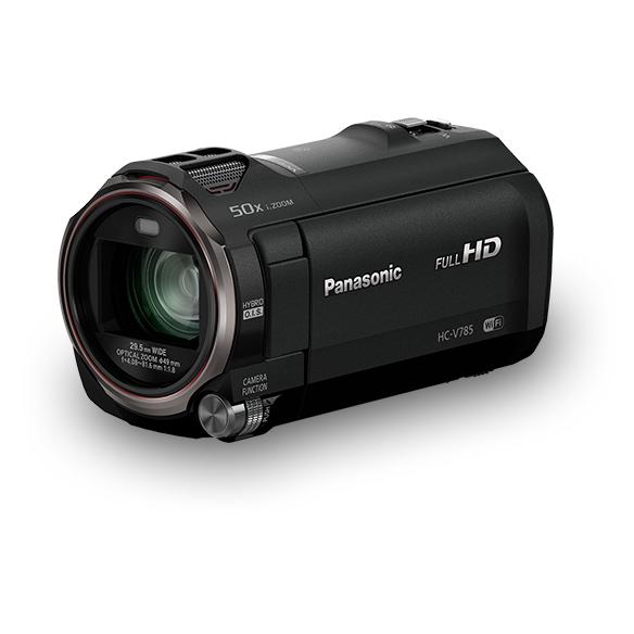Panasonic HC-V785 12.76MP BSI Full HD Portable Camcorder - Black