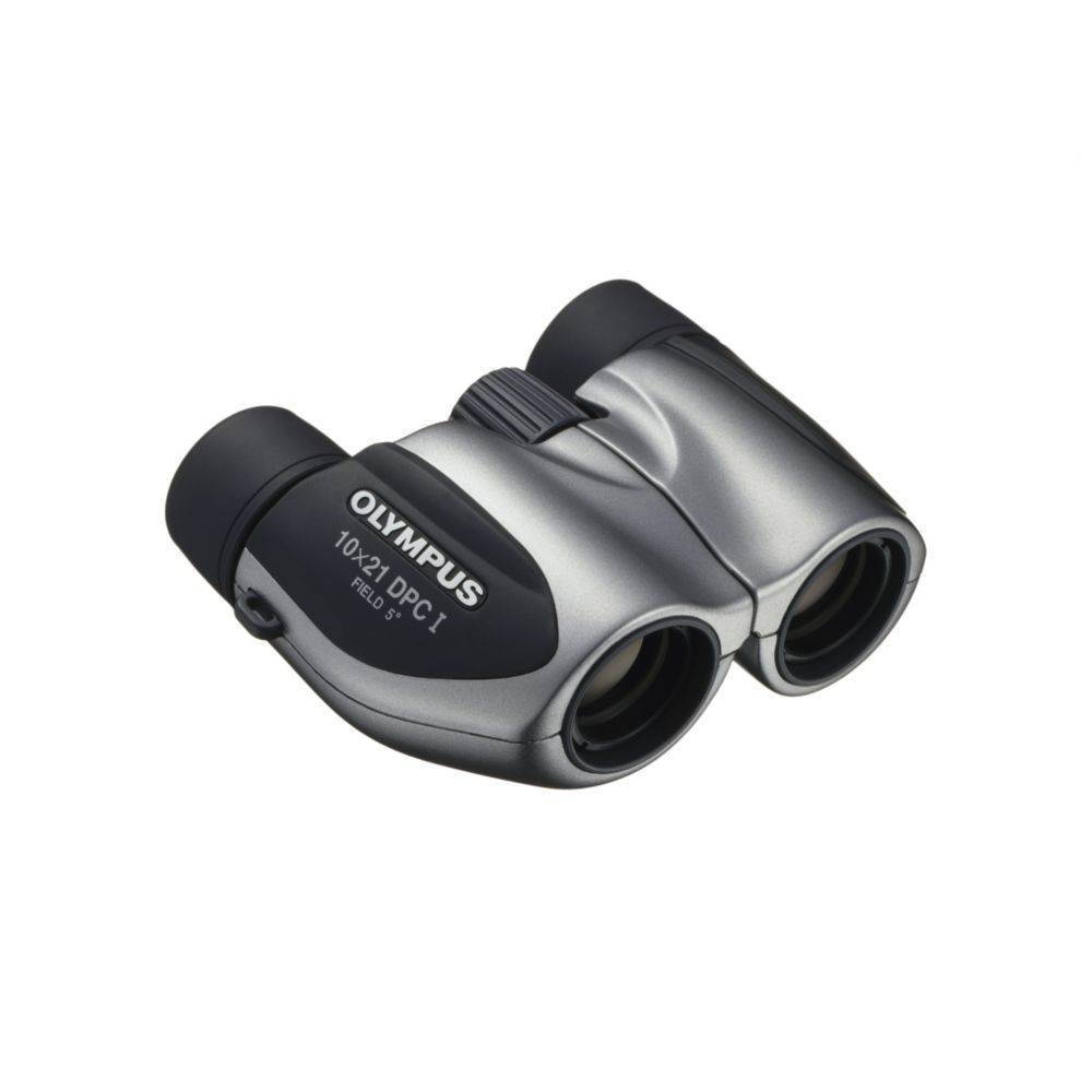 Olympus 10x21 Porro Binoculars - Silver Metallic