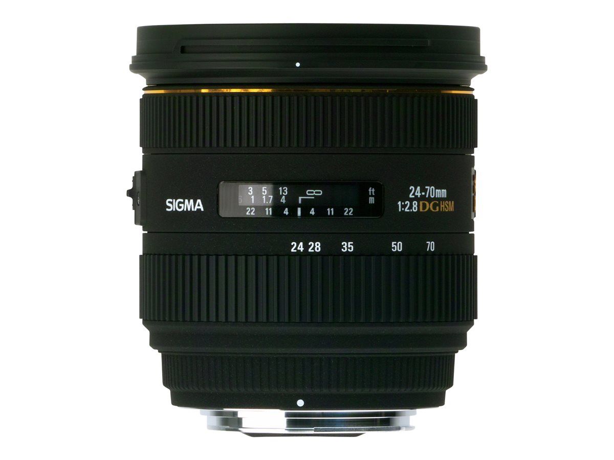 Objectif Sigma EX Zoom - 24 mm - 70 mm f/2,8 DG HSM - Nikon F