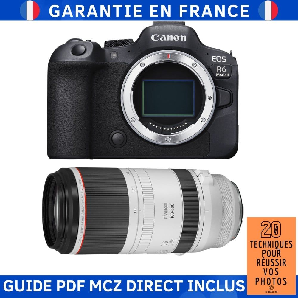 Canon EOS R6 Mark II + RF 100-500mm f/4.5-7.1 L IS USM Camera Kit