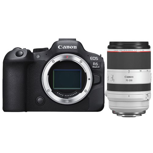 Canon R6 II Body + RF 70-200mm f/2.8 L IS USM Lens