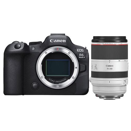 Canon EOS R6 Mark II Boîtier nu + Objectif RF 70-200mm f/2.8 L IS USM
