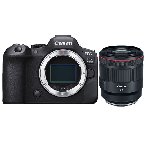 Canon R6 II Camera Body + RF 50mm f/1.2L USM Lens