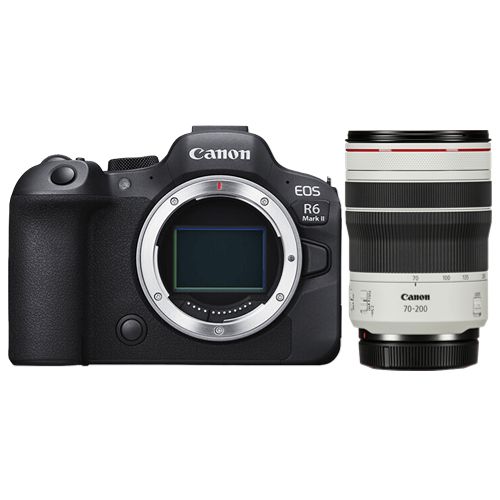 Canon EOS R6 Mark II Boîtier nu + Objectif RF 70-200mm f/4 L IS USM