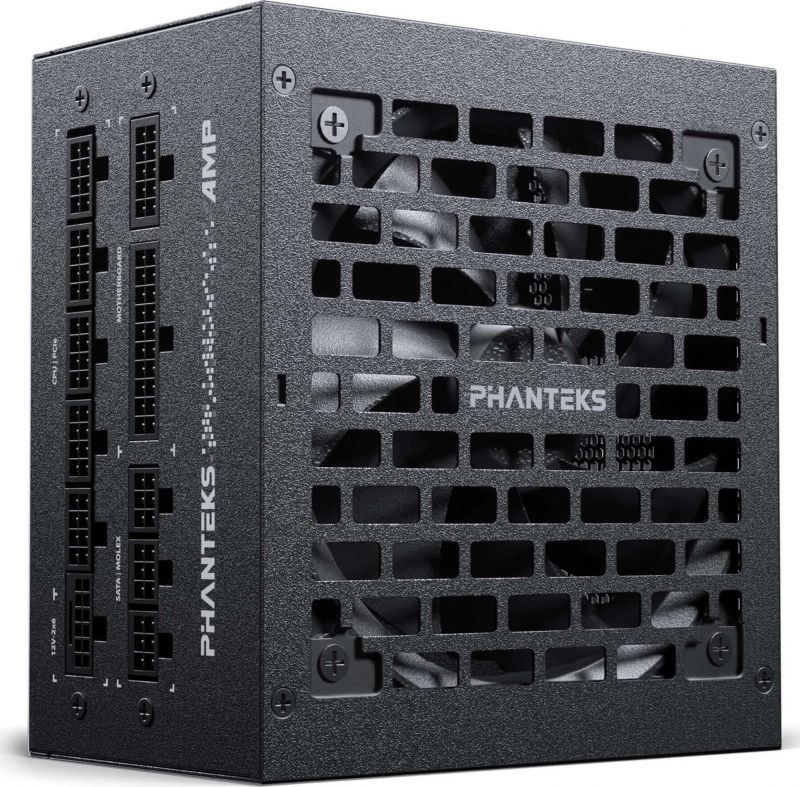 Phanteks Amp GH 850W 80 Plus Gold Power Supply, PCIe 5.1, ATX 3.1 - 850W