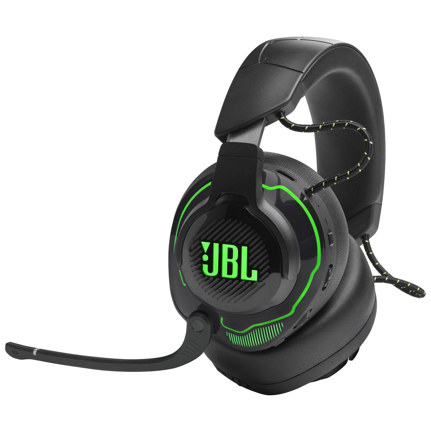 JBL Quantum 910X Wireless Gaming Headset - Black and Green