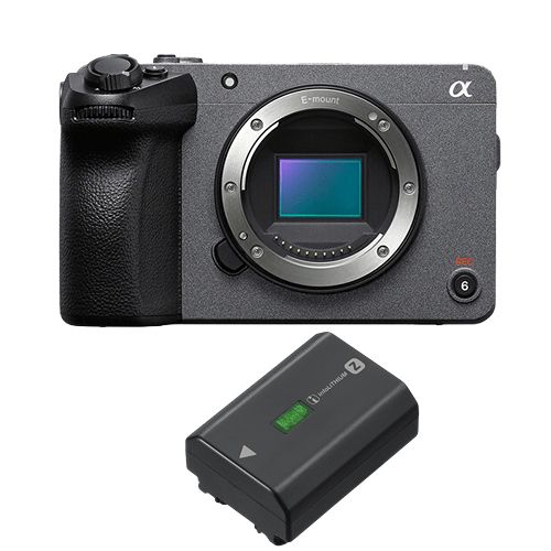 Sony FX30 Digital Cinema Camera + NP-FZ100 Battery