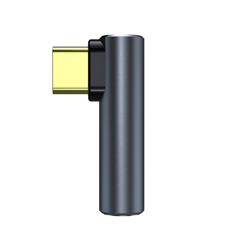 INF USB-C to 3.5mm Headphone Adapter - Black