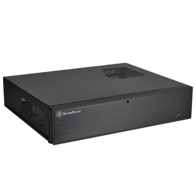 Silverstone SST-ML04B-C Micro ATX HTPC Case - Black