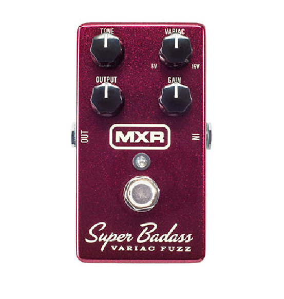 Pedal de preamplificador para guitarra eléctrica MXR M236 Super Badass Variac Fuzz