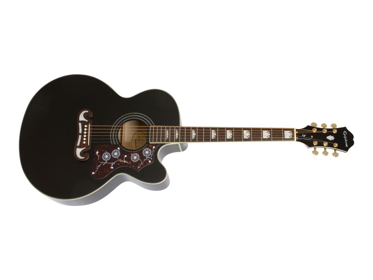 Epiphone EJ-200CE Guitar - Black