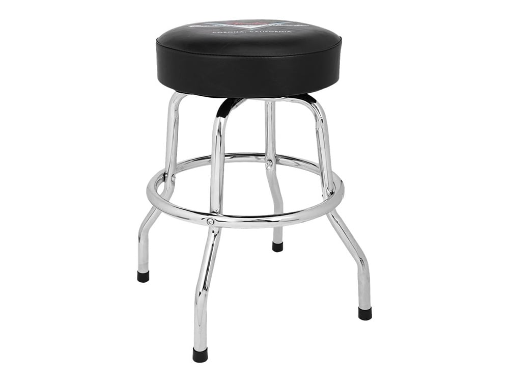 Fender Custom Shop Chevron Bar Stool - Round - Black