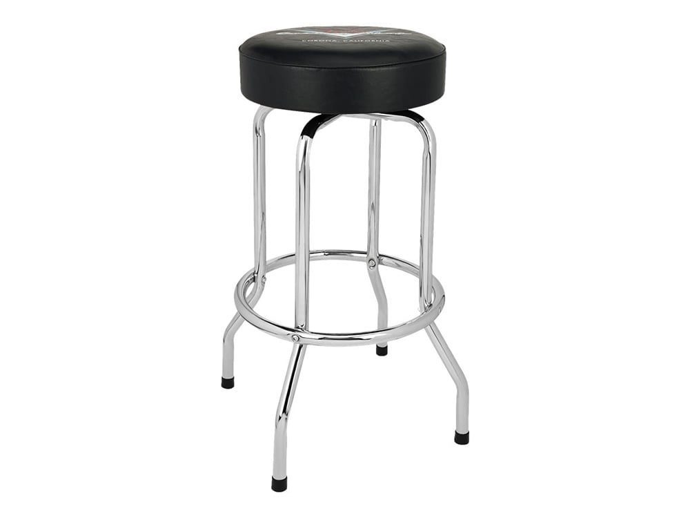 Fender Custom Shop Chevron Bar Stool - Round - Black