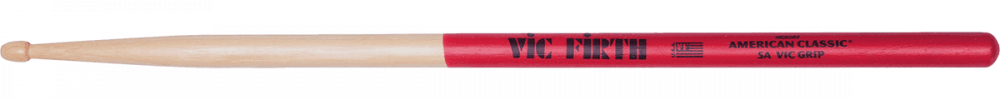Picos de batería Vic Firth 5A de madera de hickory clásico