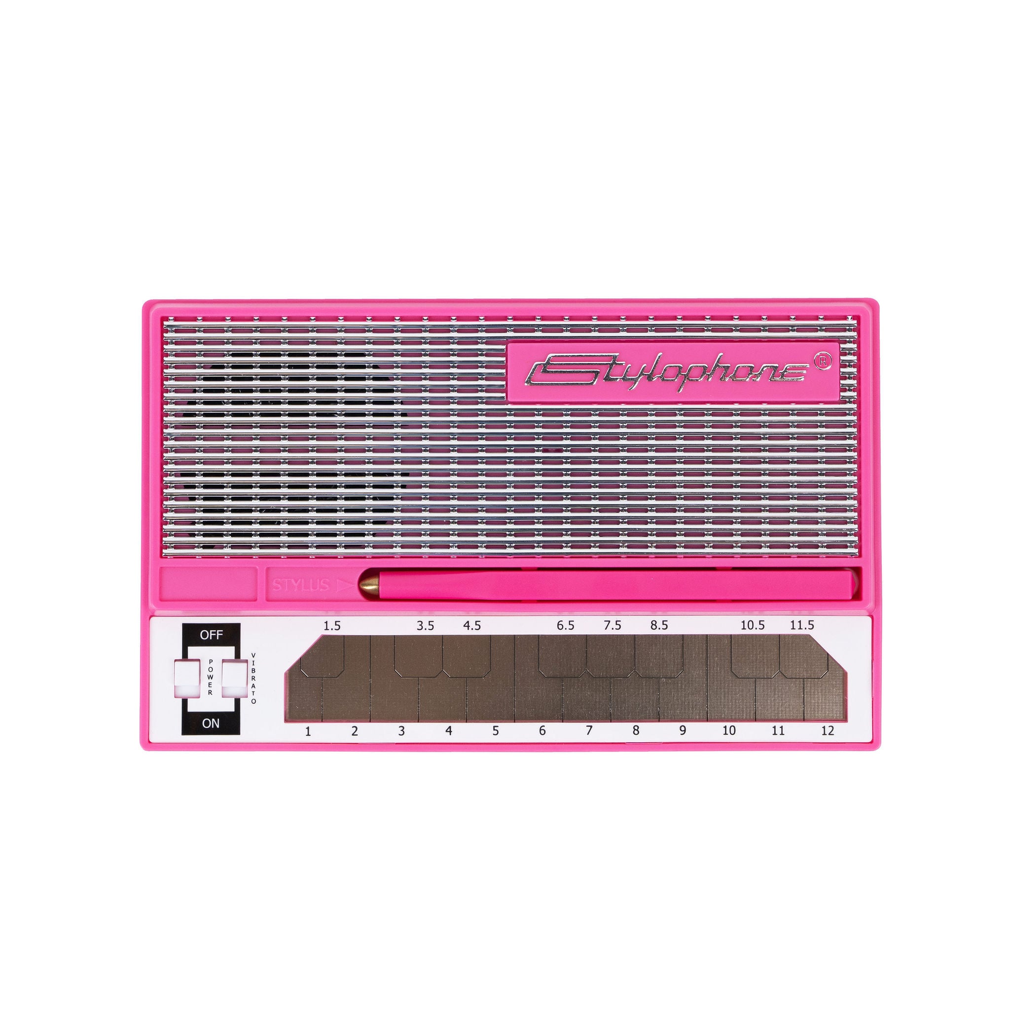 Dübreq Stylophone - Sintetizador de bolsillo - Rosa