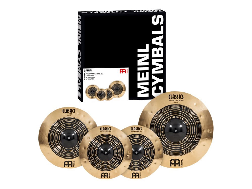 Set de platillos Meinl CCDU141620 - 14/16/20" - c.custom dual