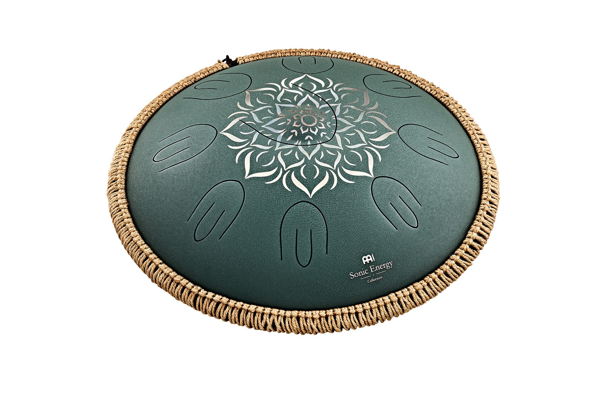 Meinl Octave Steel Tongue Drum - Sonic Energy - Dark Green