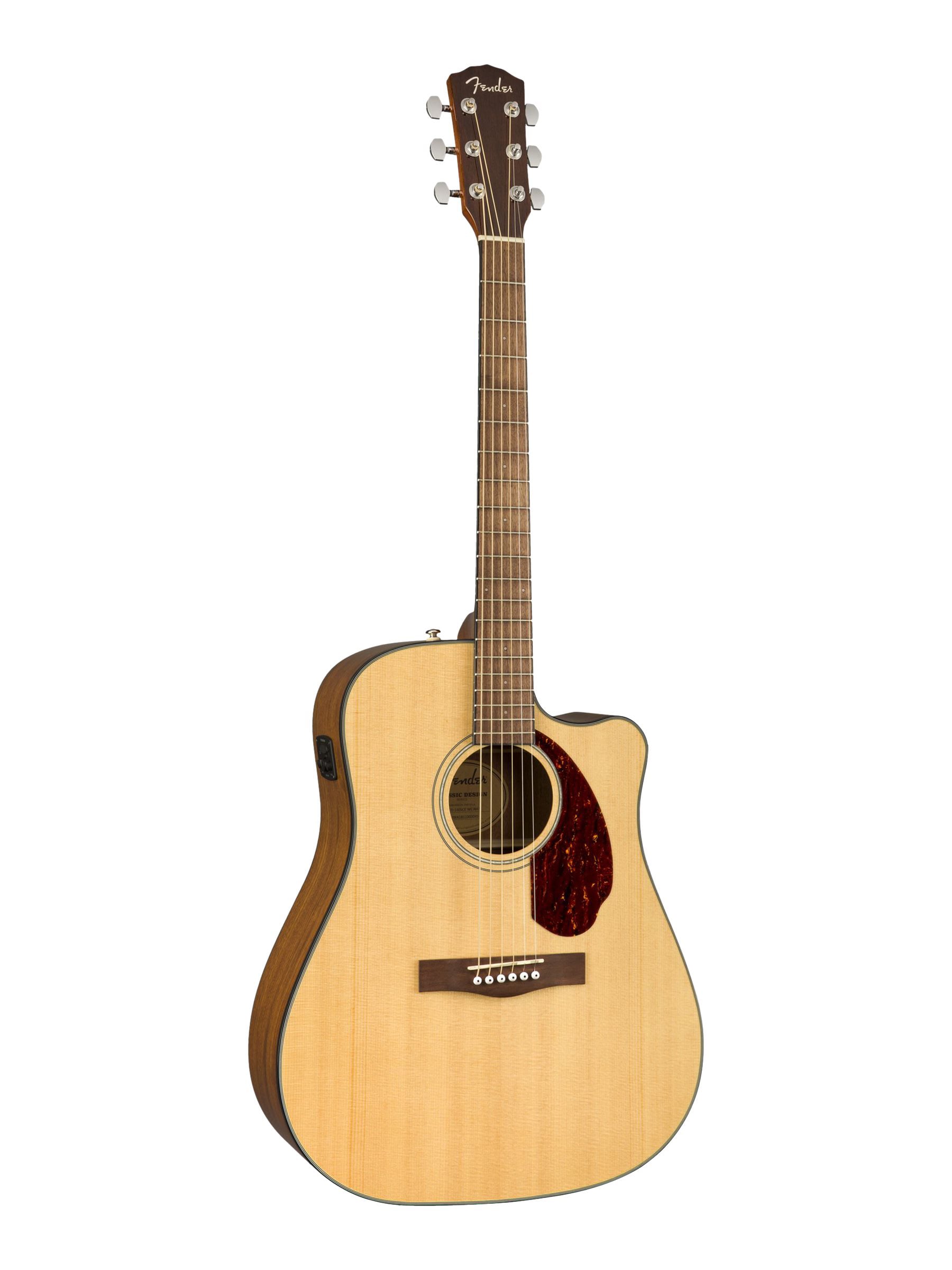 Fender CD-140SCE Natural Dreadnought Guitar