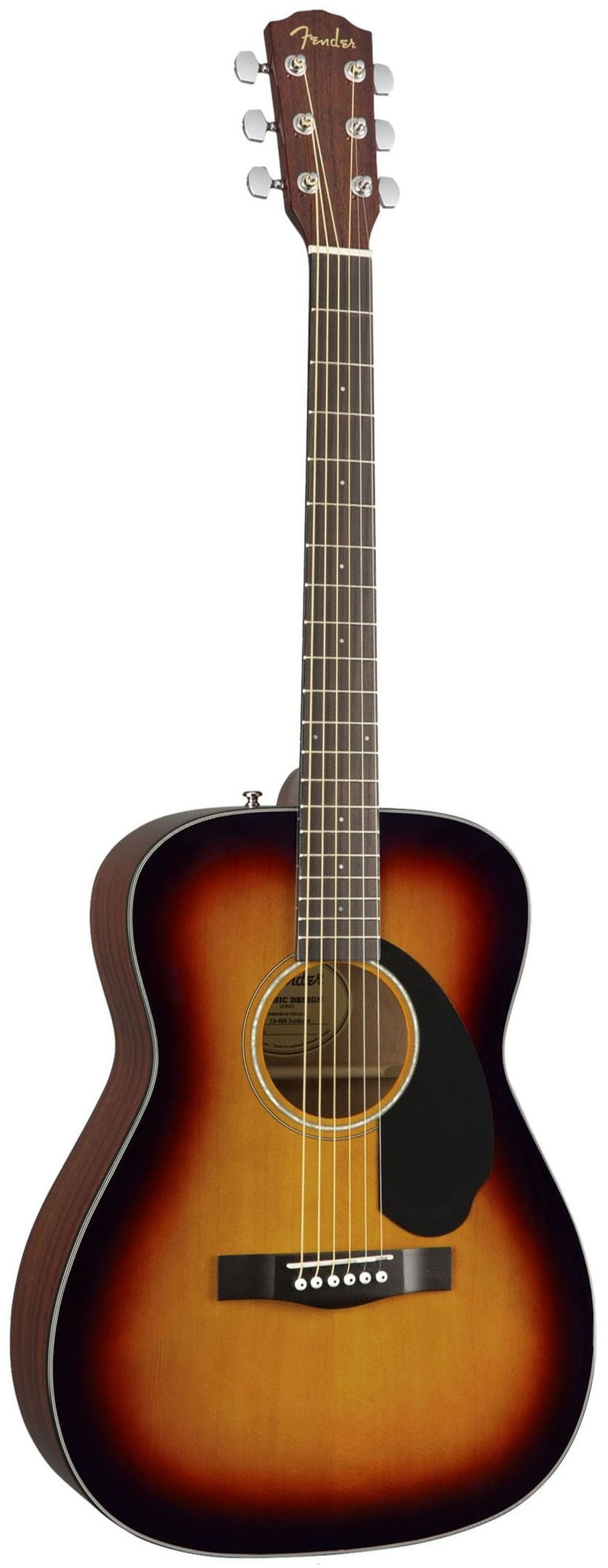 Fender CC-60S Concert Guitar, Sunburst