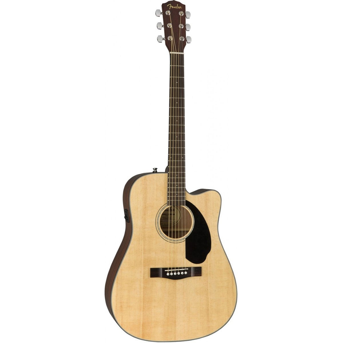 Fender CD-60SCE Classic Design Natural - Electro-Acoustic Folk Guitar