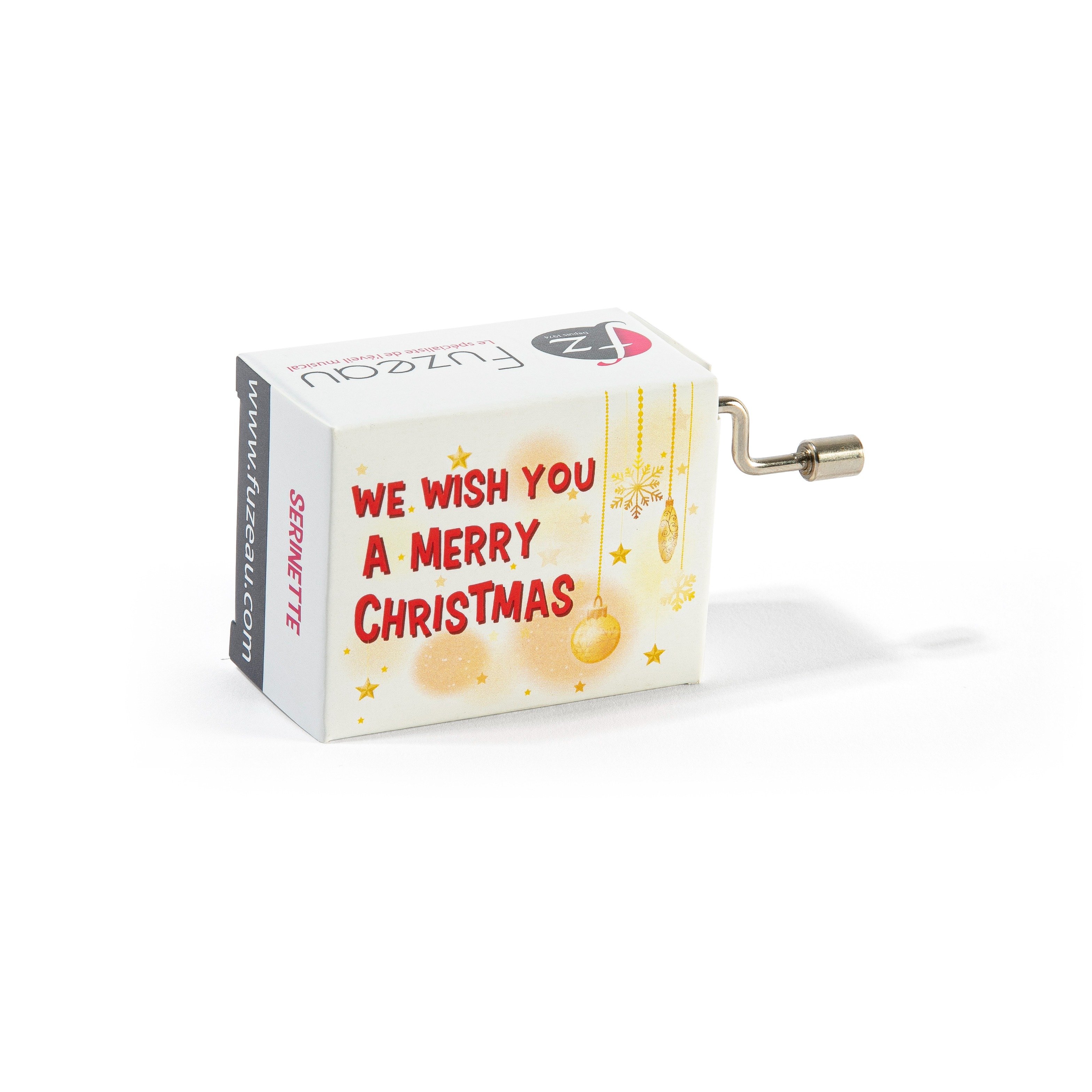 Fuzeau Music Box - Christmas Carer 'We Wish You a Merry Christmas'