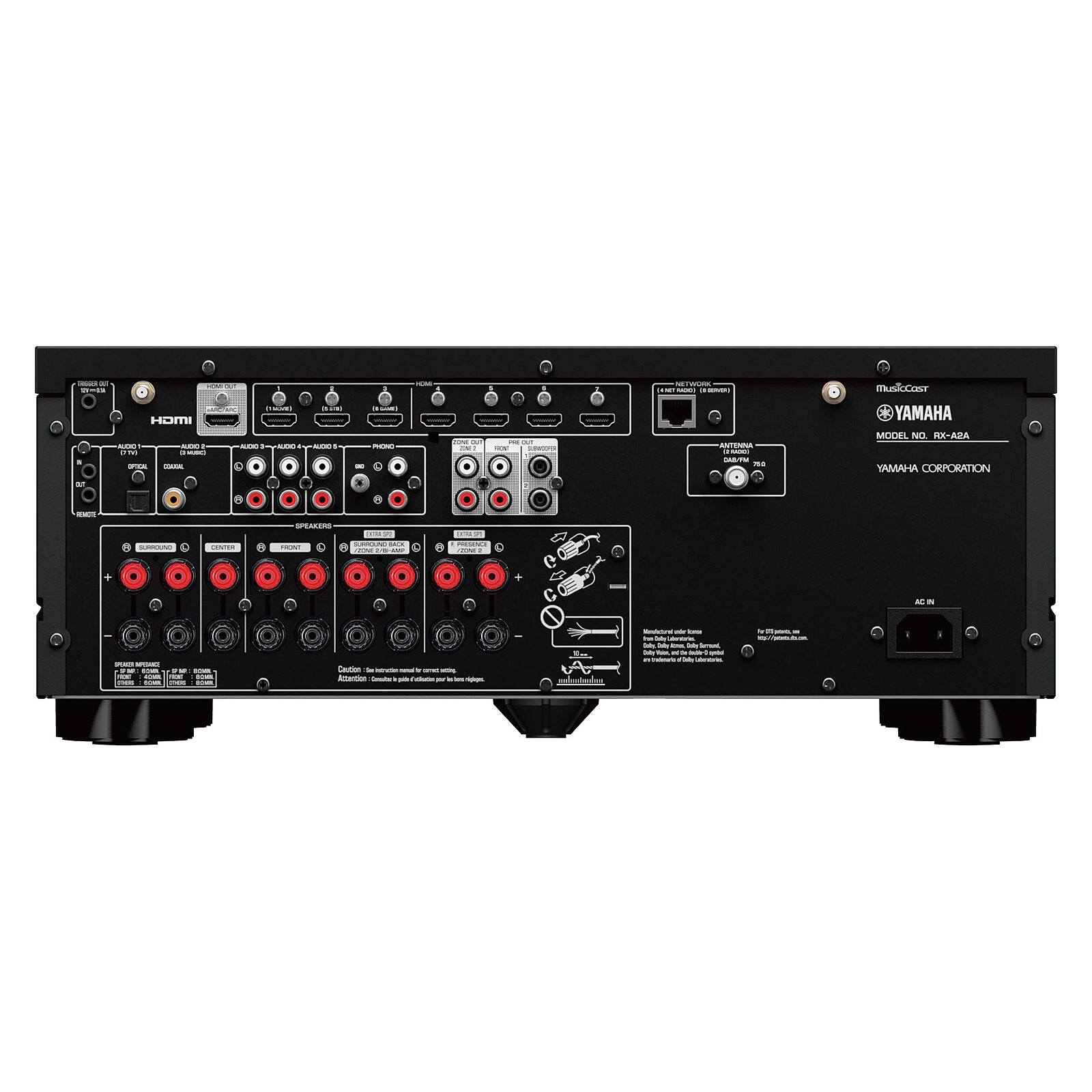 Yamaha RX-A2A Black