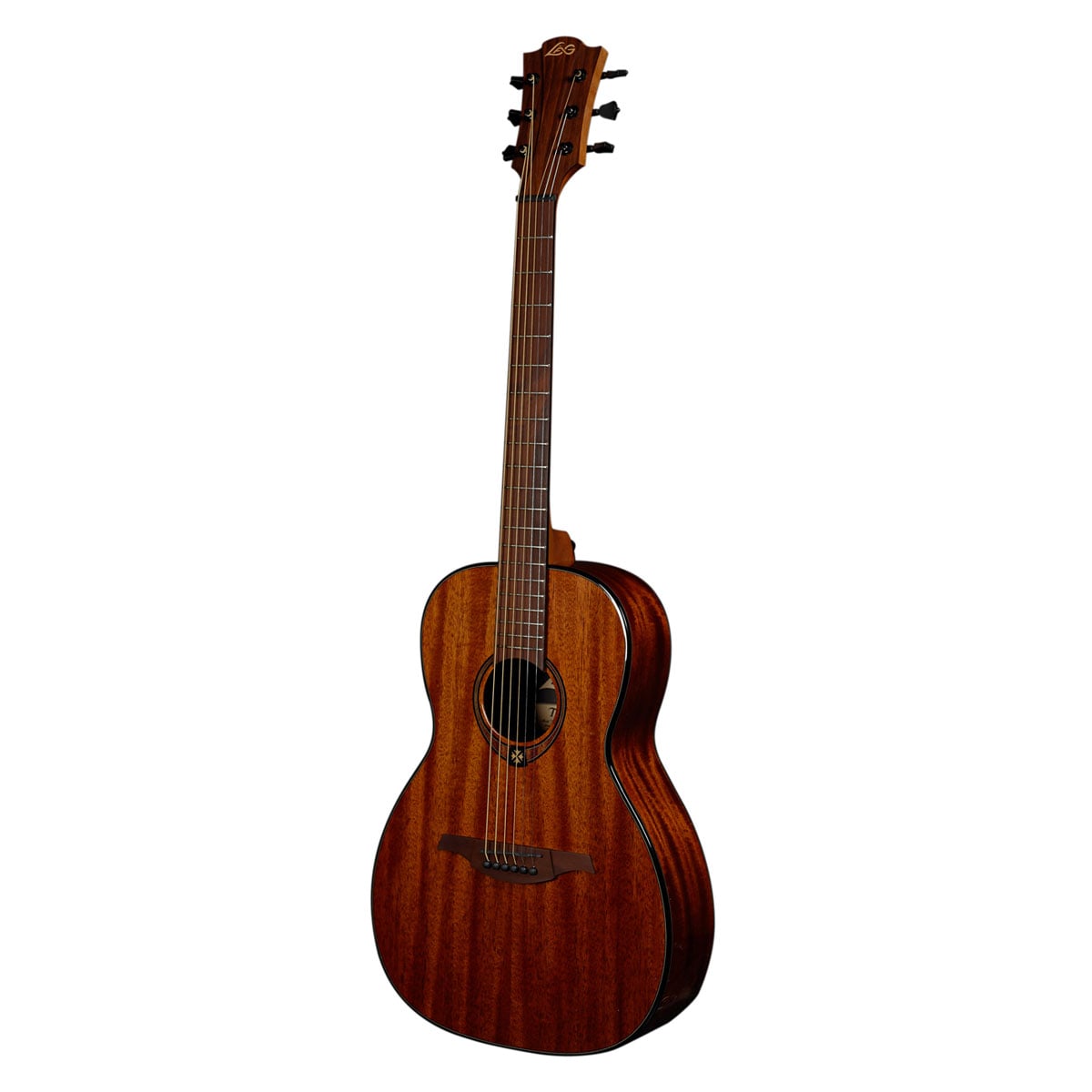 Lâg T98Pe Parlor Electro Guitar - Brown