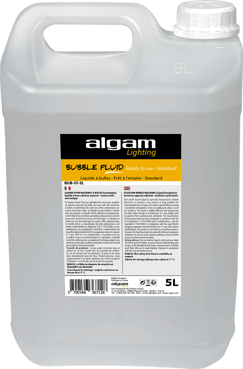 Algam Lighting Bubble Liquid - Standard - 5L