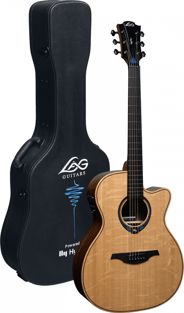 Lâg HyVibe 30 - Electroacoustic Folk Guitar - Auditorium - Natural