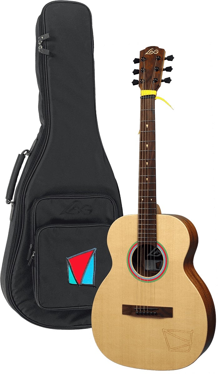 Lâg Signature Vianney - Travel Electro-Acoustic Guitar - Natural