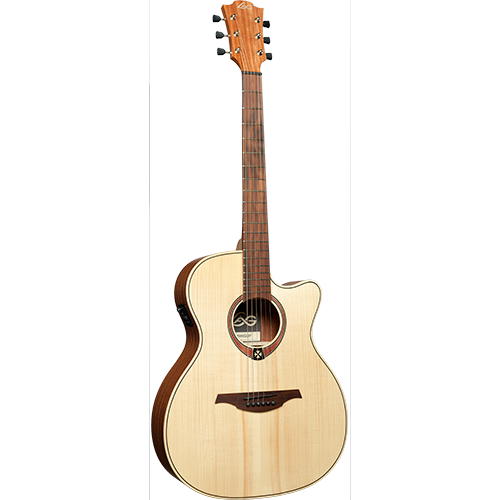 Lag Tramontane T70ACE-NAT - Electro-Acoustic Guitar - Auditorium CTW