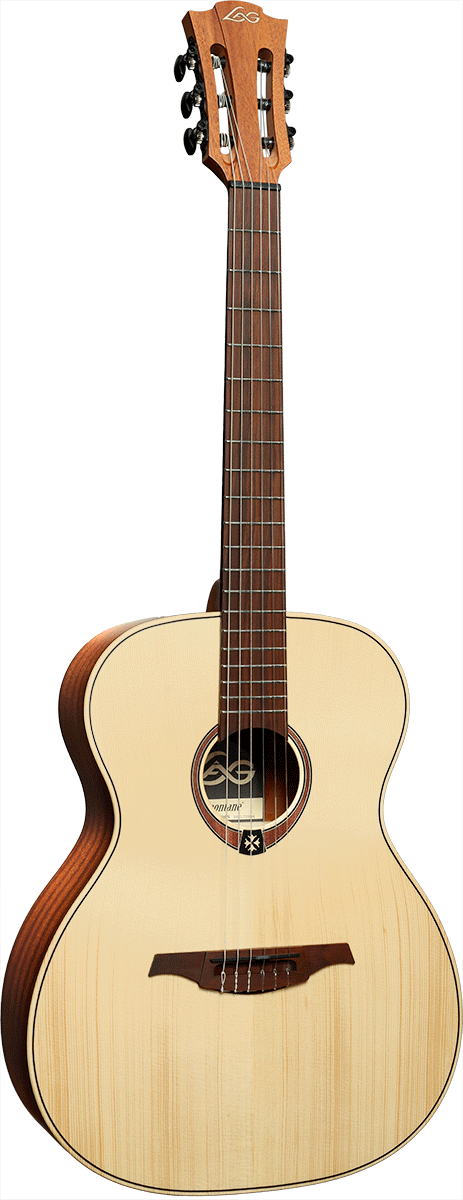 Lâg TN70A Acoustic Guitar - Tramontane Nylon Auditorium - Natural