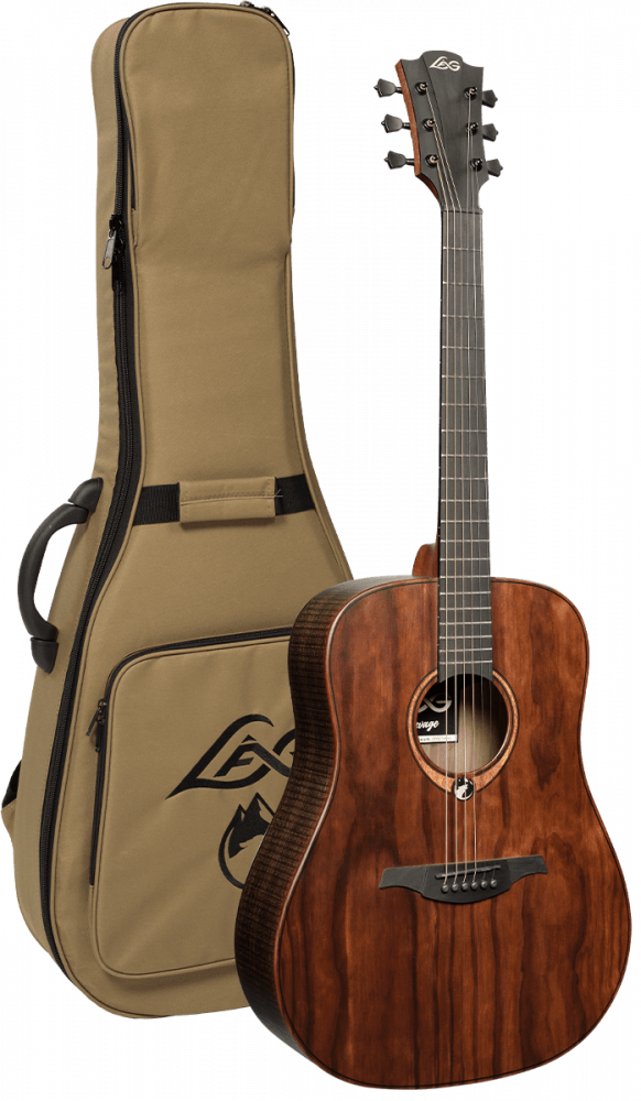 Lâg Sauvage D Acoustic Guitar - Dreadnought - Natural