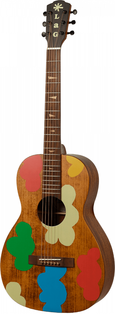 Lâg Vianney Signature Edition Telethon - Electro-Acoustic Folk Guitar - Parlor - Natural