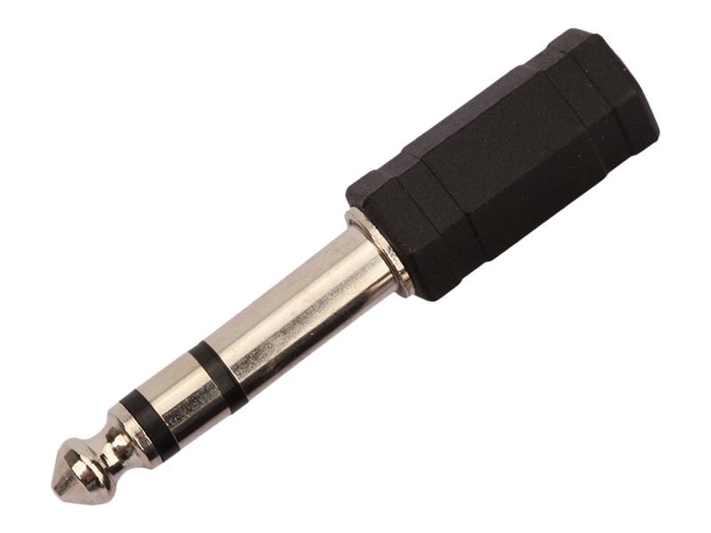 Adaptador Shiver 2x 3,5 mm hembra a 6,35 mm estéreo