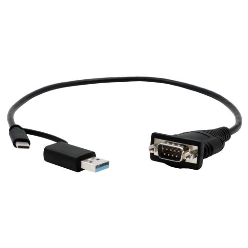 EXSYS USB Cable Series, 0.5m, Black (USB Type-A/USB Type-C)