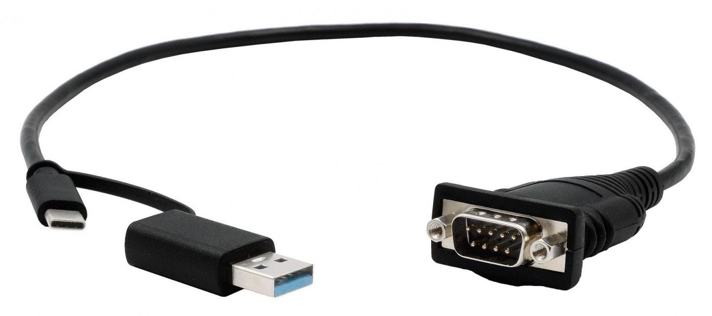 EXSYS USB Cable Series, 0.5m, Black (USB Type-A/USB Type-C)