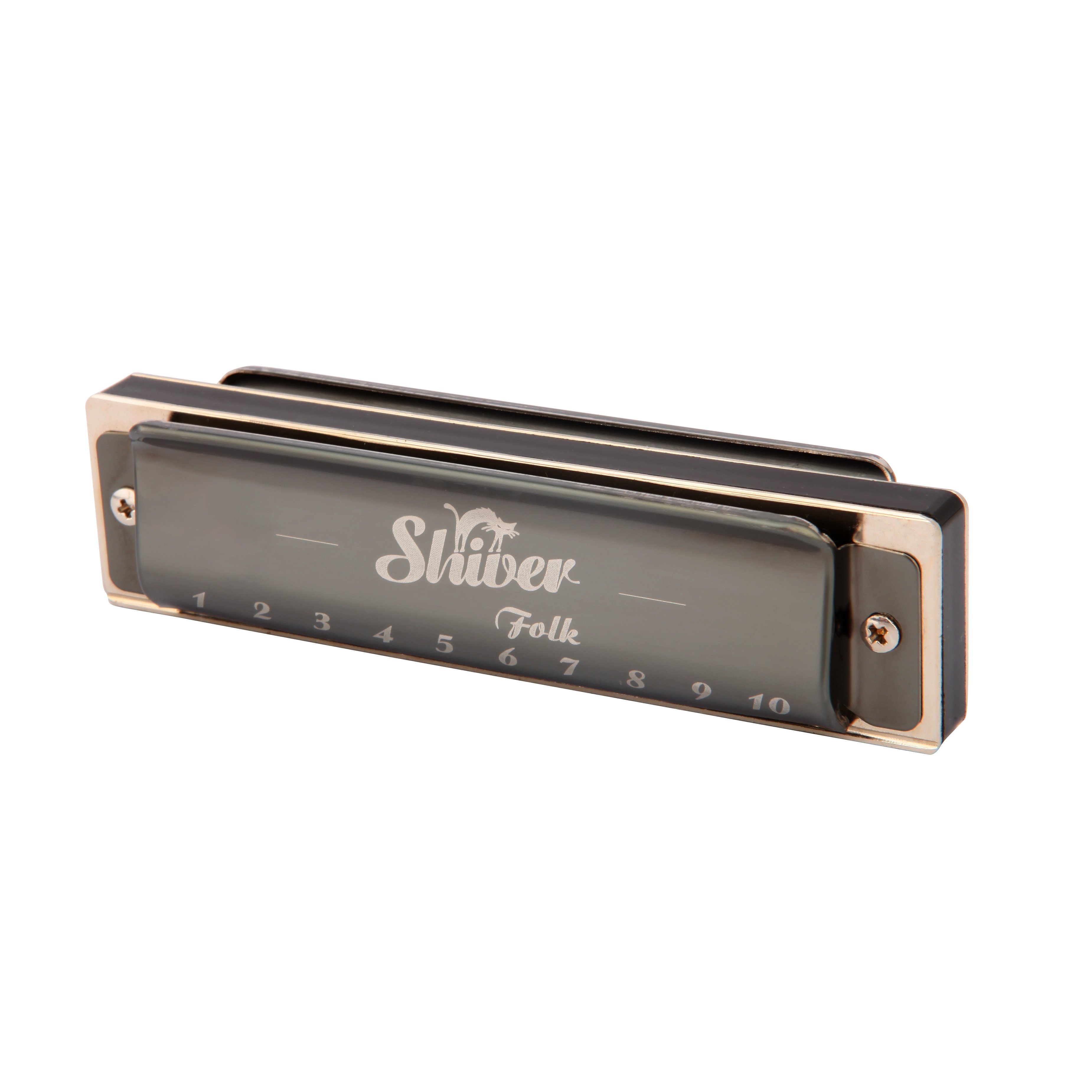 Shiver Folk Harmonica in D