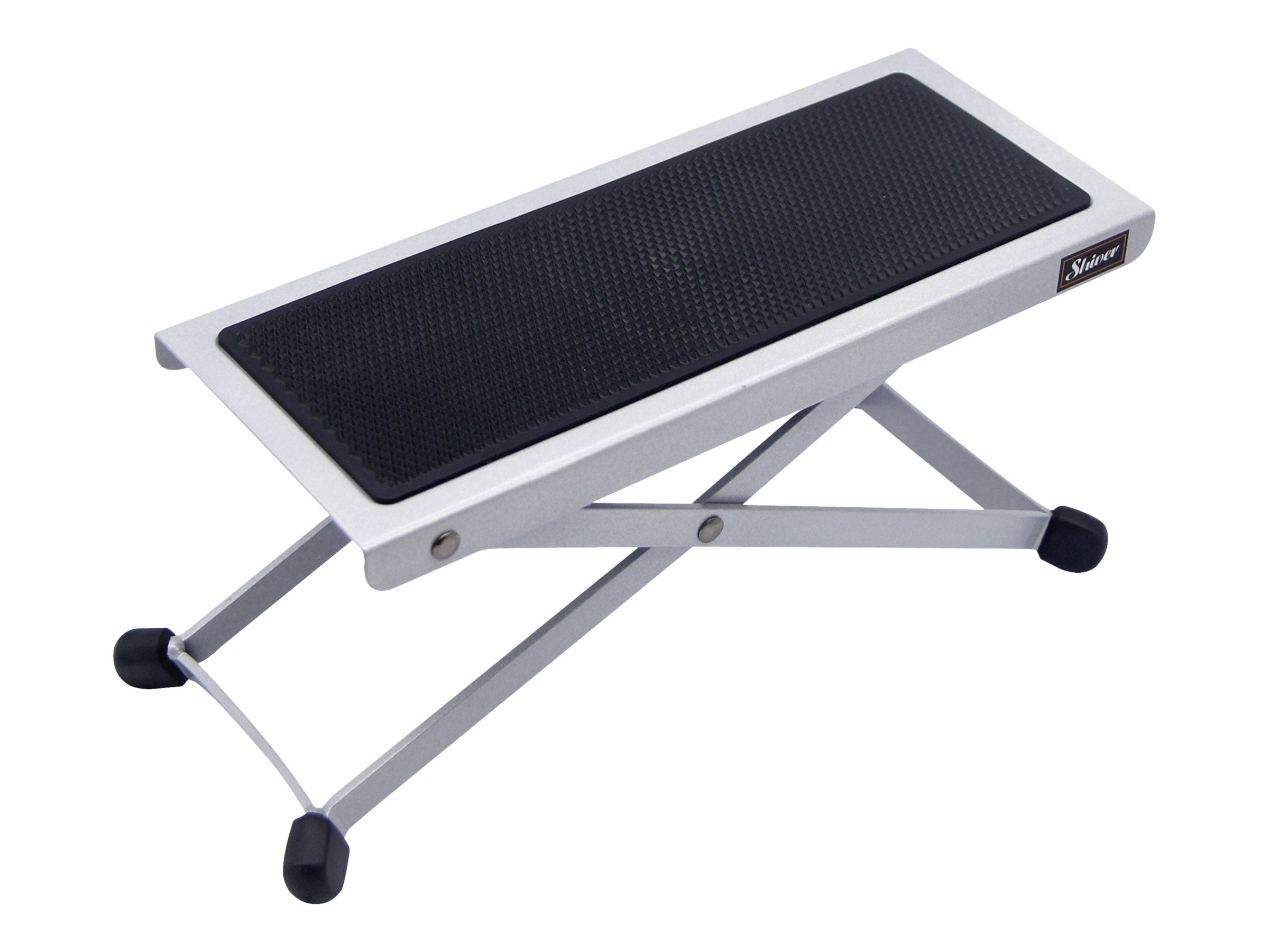 Shiver Metal Foot Rest - Silver